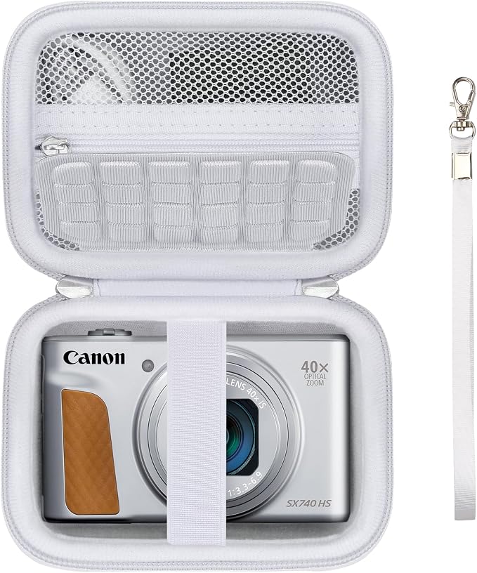 Hard Carrying Case for Canon PowerShot SX740 HS/ELPH 360 HS/ SX730 HS/ SX720