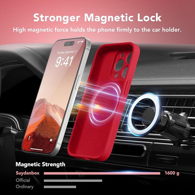 Magnetic for iPhone 14 Pro Case, Compatible