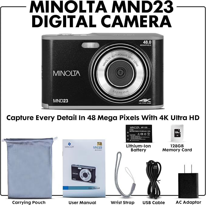 Minolta 48MP Digital Camera
