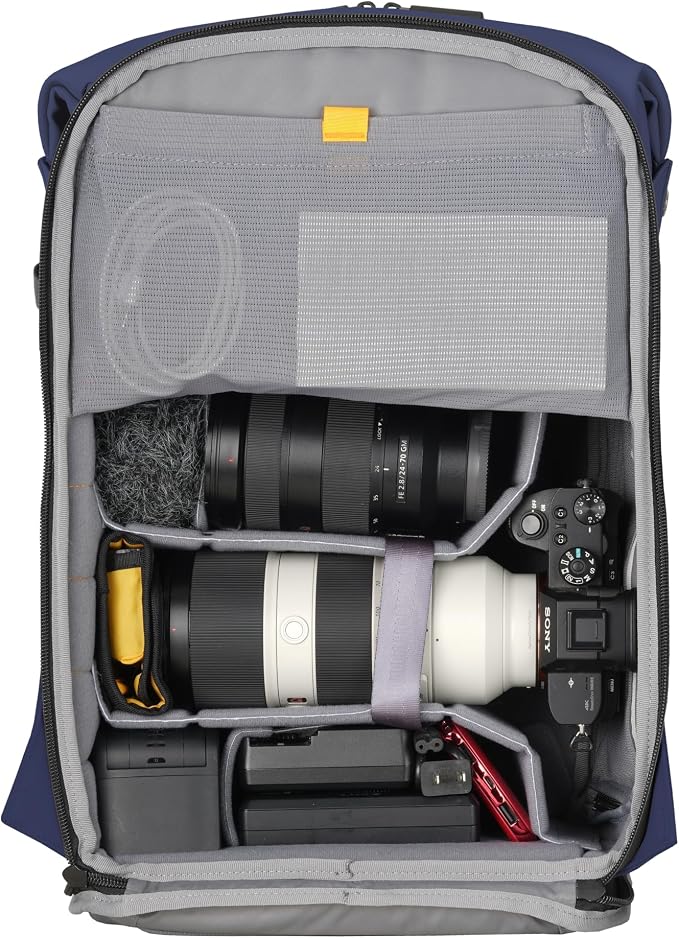 VANGUARD VEO Lite B25L Camera & Everyday Backpack – Fits Full-Frame Camera