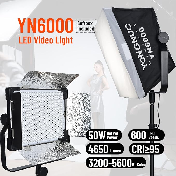 YONGNUO YN6000 KIT LED Video Light