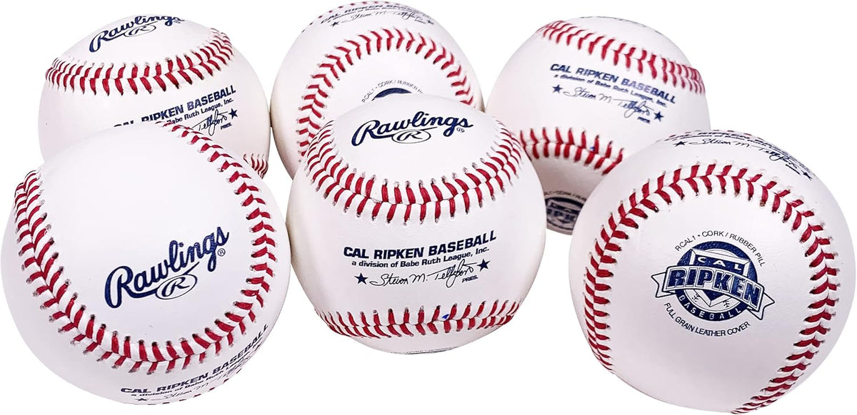Rawlings Cal Ripken Baseballs - Competition Grade RCAL1 | Youth 14U | Multiple Count Options