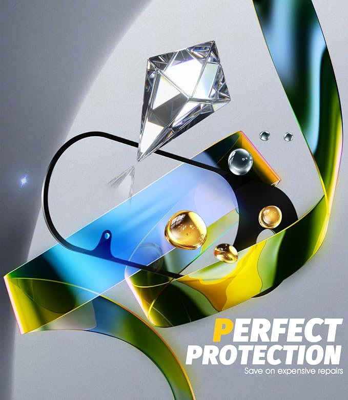 Orzero Camera Lens Protector for Google Pixel 10, Protector de Cámera Tempered