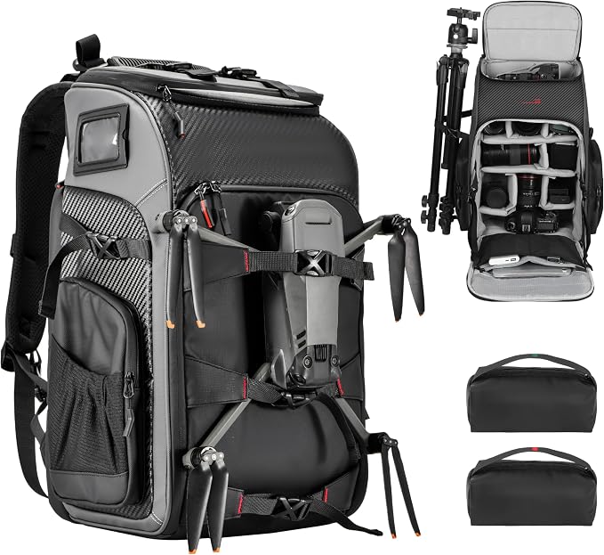 STARTRC VCR Camera Backpack Professional Bag 40L DSLR/SLR Mirrorless Travel