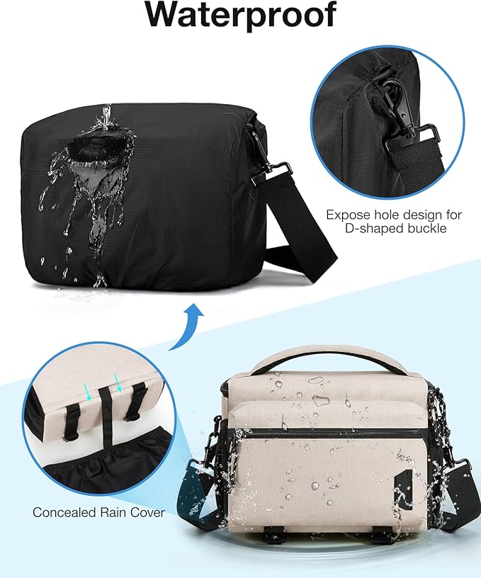 BAGSMART Small Camera Sling Bag