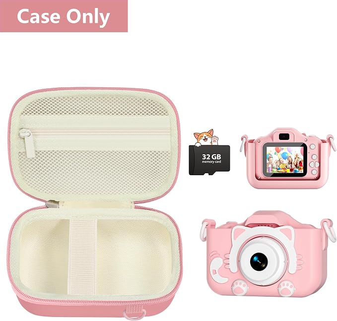 Leayjeen Kids Camera Case Compatible