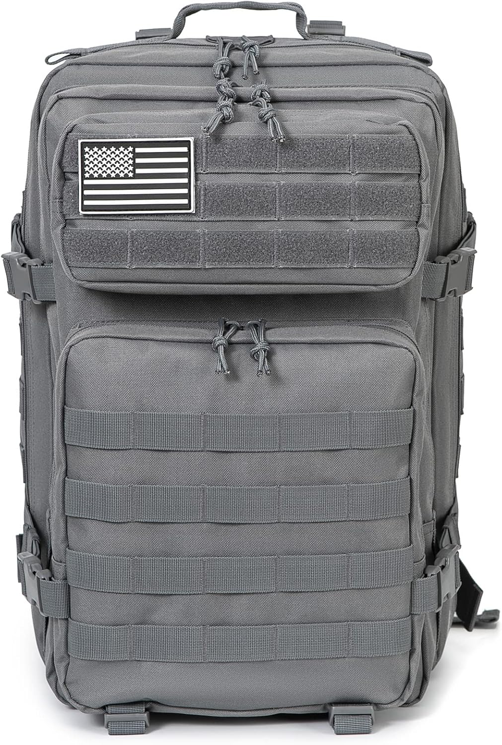 QT&QY Military Tactical Backpack - 45L Molle Army Assault Pack for Hiking & Trekking | Bug Out Bag