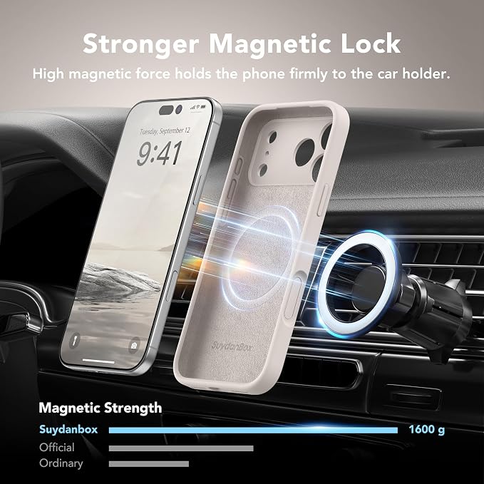 Magnetic for iPhone 17 Pro Max Case, Compatible
