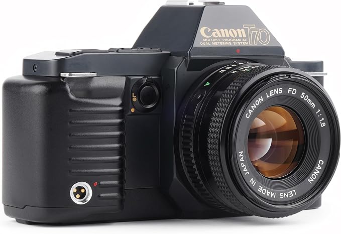 Canon T70 35MM SLR Film Camera kit
