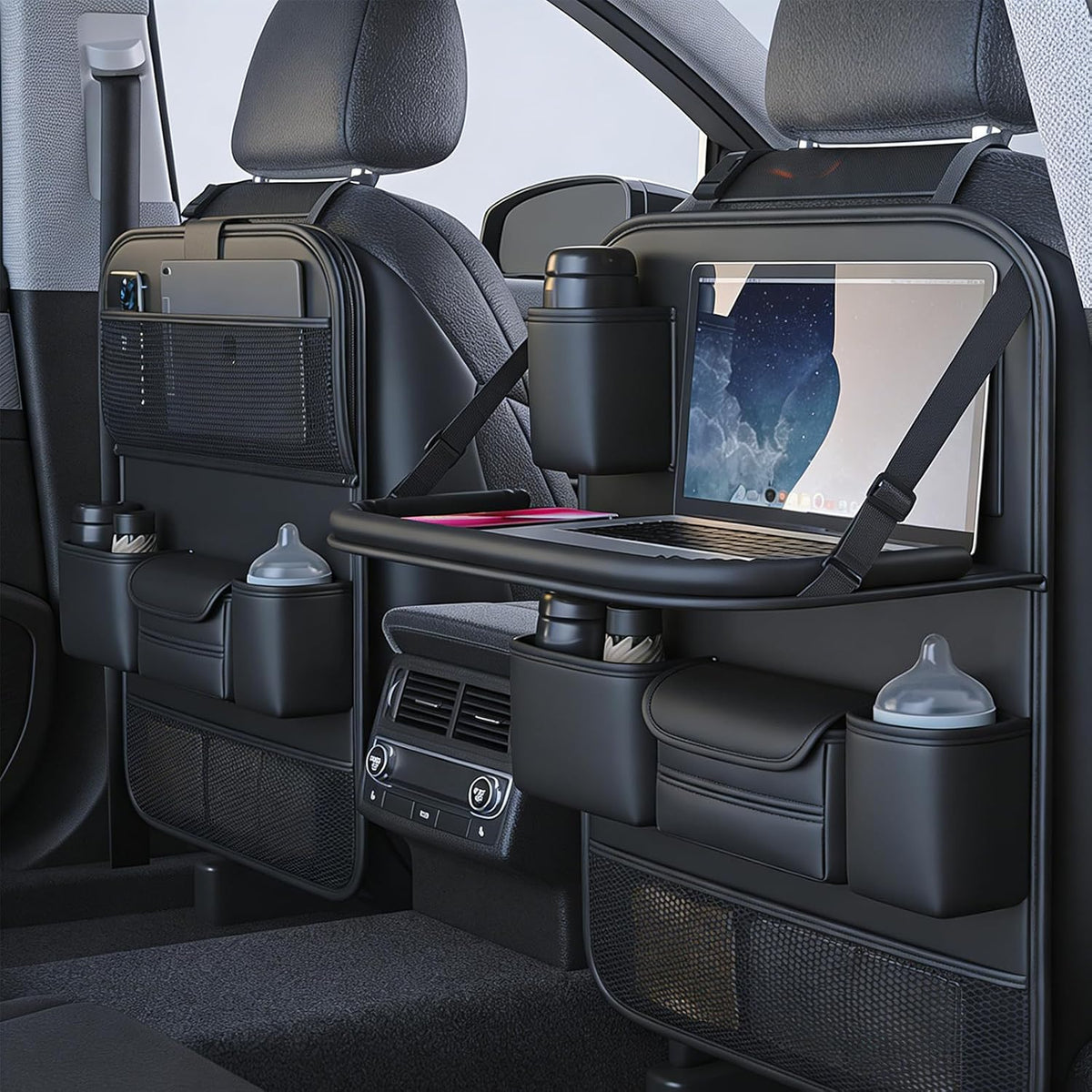 2 Pack - Back Seat Car Organizer, Car Organizerr, Back Seat Organizer, Seat Organizer, Car Organizer and Storage Box, Back of Seat Car Organizer, Seat Back Organizer.