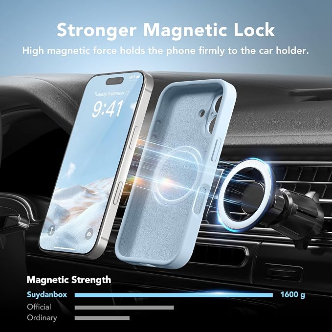Magnetic for iPhone 16 Plus Case, Compatible