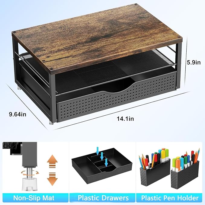 gianotter Desk Organizers and Accessories, Monitor Stand