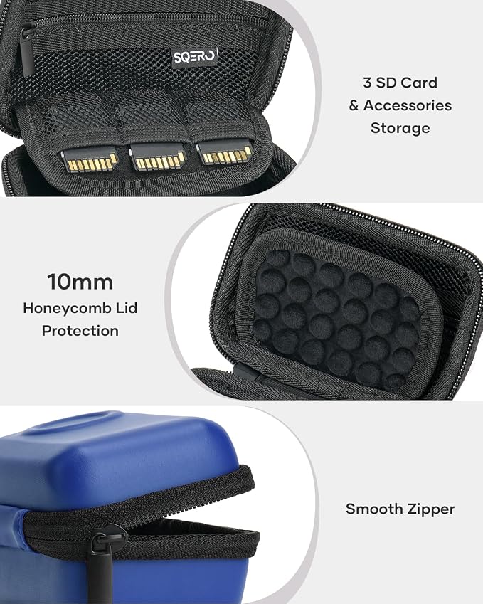 SQERO Digital Camera Case for KODAK PIXPRO FZ45 FZ55 & CAMKORY 1080P