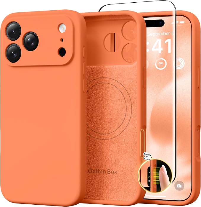 GolbinBox Magnetic for iPhone 17 Pro Case, Compatible
