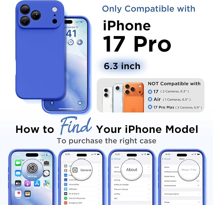 GolbinBox Magnetic for iPhone 17 Pro Case, Compatible