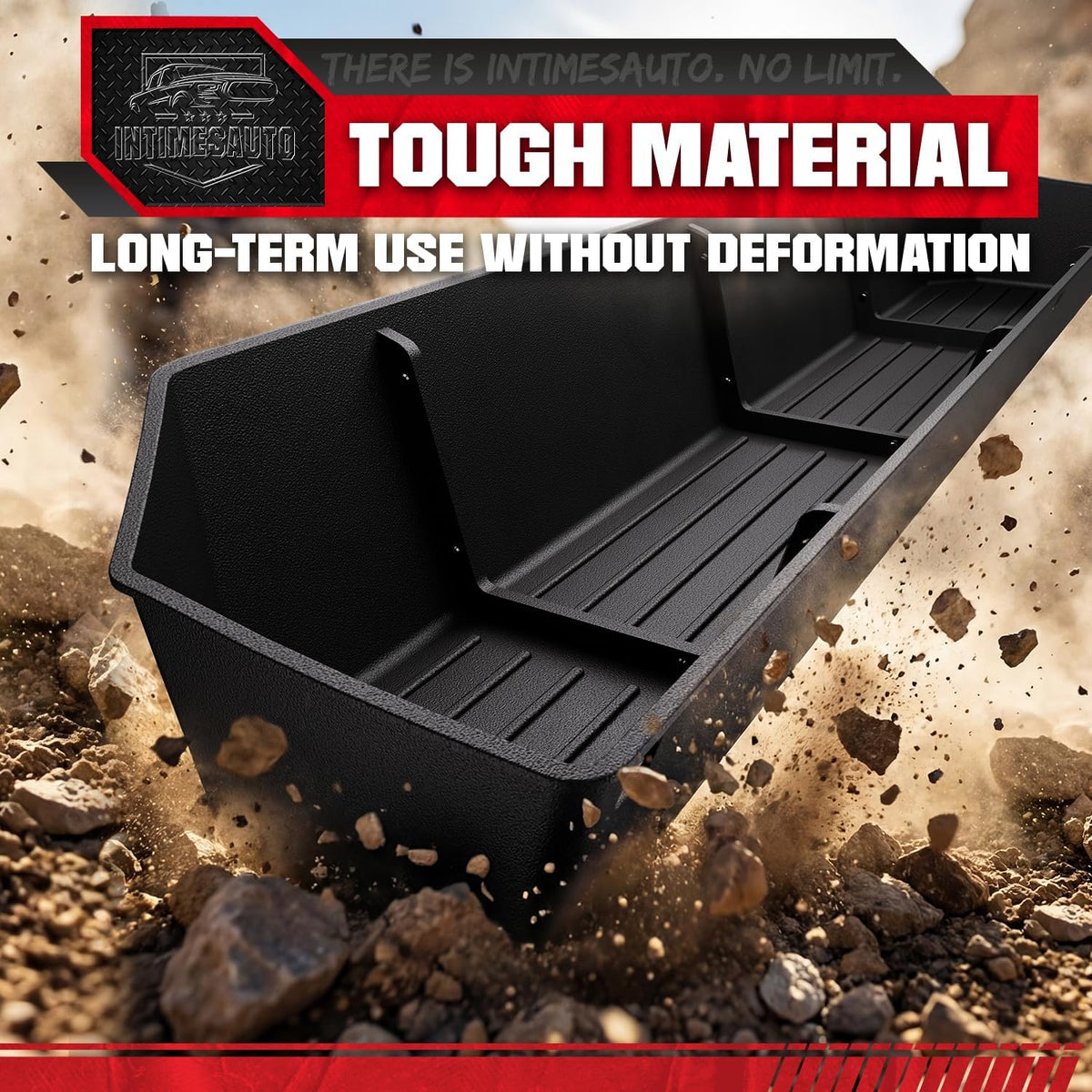 68-Liter Underseat Storage for 2015-2026 F-150 SuperCrew & 2017-2026 F-250/F-350 Super Duty – 3D Laser Scanned, Modular ABS Box