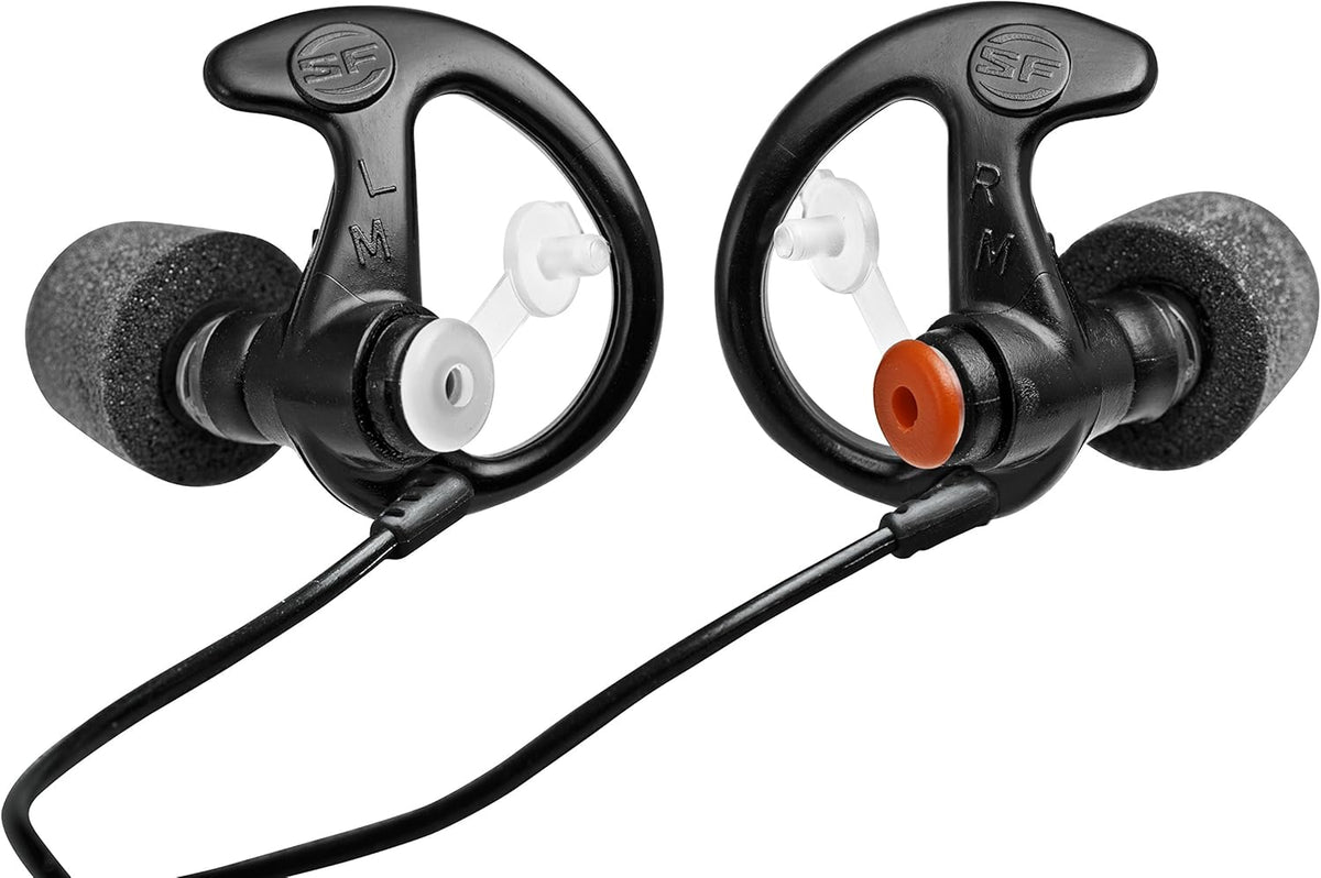 SureFire EP7 Sonic Defenders Earplugs - Ultra Filtered with Comply Canal Tips | Reusable Design