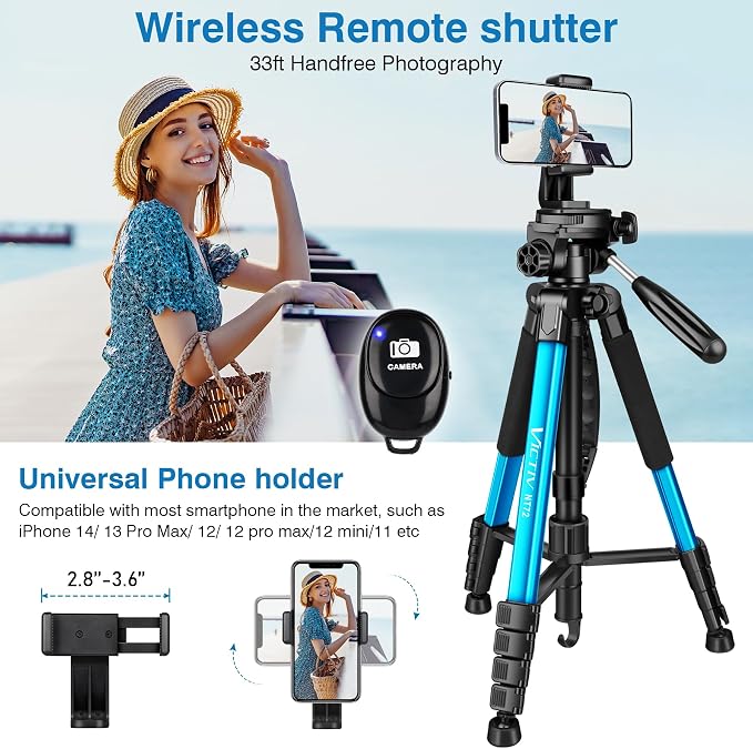 Victiv 72 inch Camera Tripod, Tall Tripod