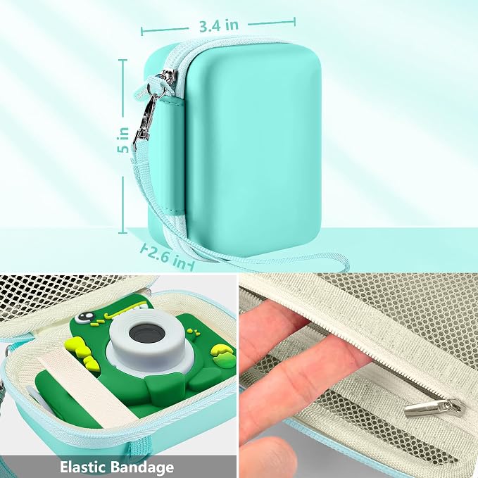 Leayjeen Kids Camera Case Compatible