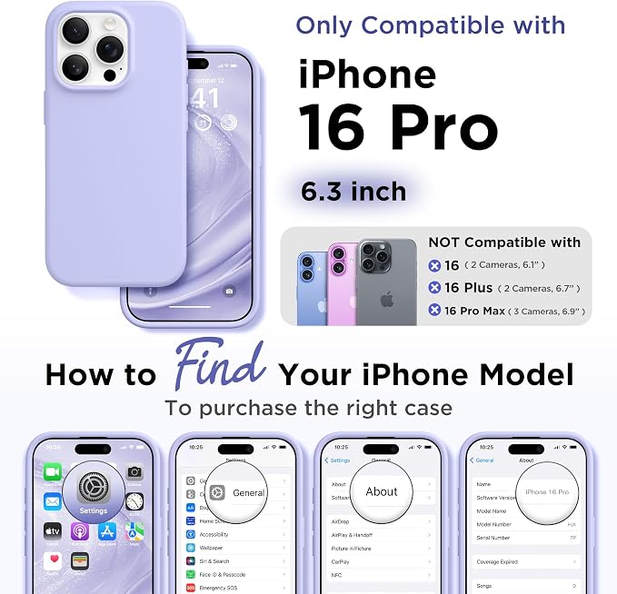 GolbinBox Magnetic for iPhone 16 Pro Case, Compatible