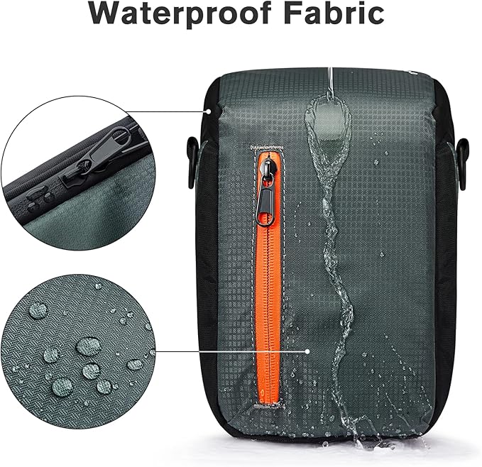 S-ZONE Camera Insert Bag Waterproof Lens Cube Case Compatible