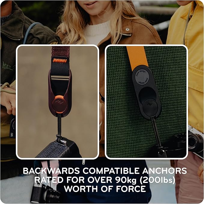 Peak Design Cuff Leather Camera Strap – Quick Release, 100 lb Capacity