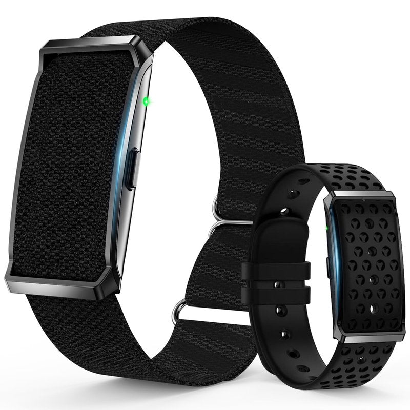 Smart Bracelet for Men Women, Health Activity Fitness Trackers, 24/7 Continuous Blood Pressure/Heart Rate Monitor, 24H Sleep Tracker,170+ Sports Modes Fitness Tracker, Smart Band with Free APP 2 Bands