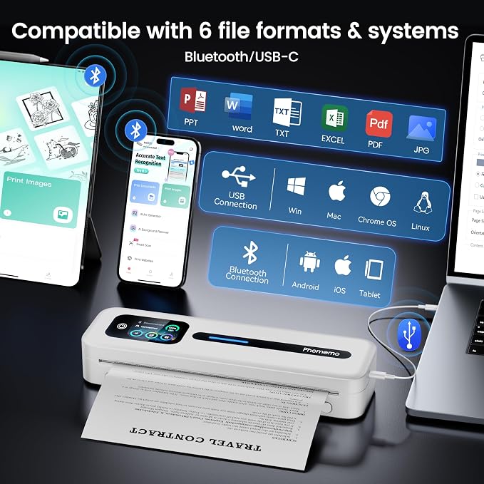 Phomemo Upgraded Portable Printer