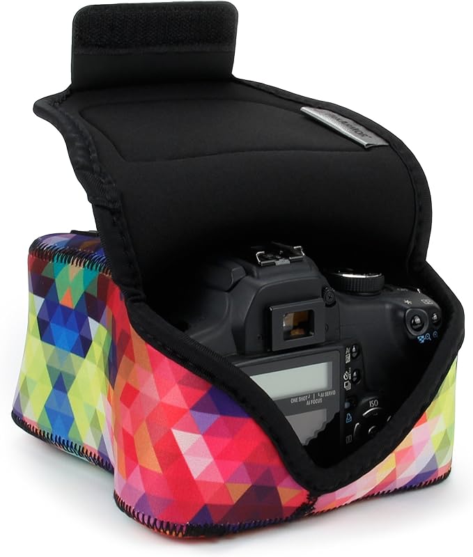 USA Gear Camera Sleeve for Compact SLRs Compatible