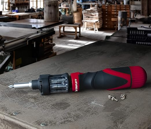 Triplett TPAL-X Professional Autoloader 12-in-1 Multi-Bit Ratcheting Screwdriver