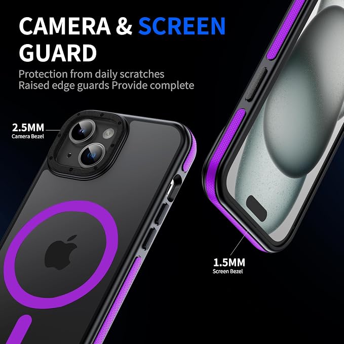 toushion 3 in 1 for iPhone 15 Plus Case