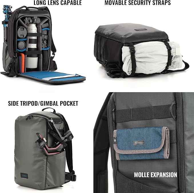 Tenba Solstice v2 24L Backpack for DSLR and Mirrorless cameras and lenses