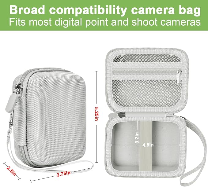 ALKOO Case Compatible with CAMKORY Digital Camera/for VAHOIALD FHD 1080P