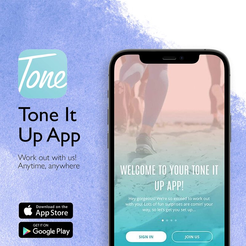 Tone It Up Toning Ropes I Bungee Bands for Arm Strength Training & Full Body Cardio Home Workouts, Travel Resistance Bands
