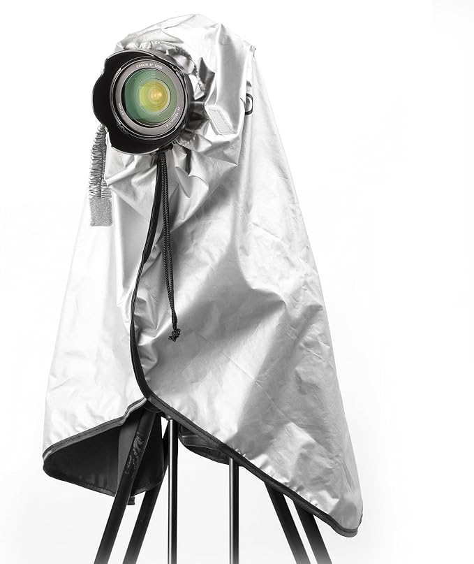 Movo CRC03 Extra-Long Camera Rain Coat Rain Cover