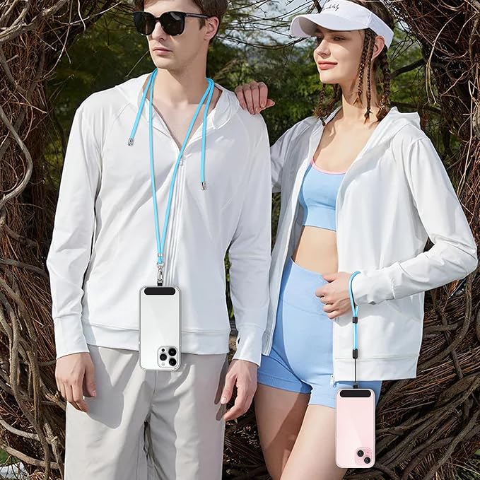 takyu Phone Lanyard, 2 Pack Adjustable Cell Phone Lanyard Crossbody Neck Strap
