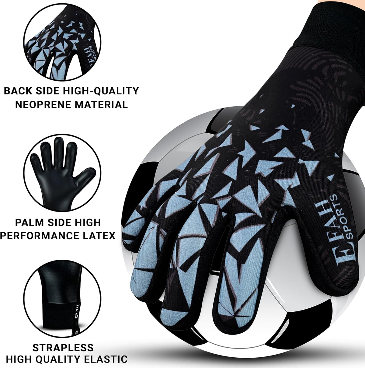 Regine Switzerland Soccer Goalkeeper Gloves - Professional Grip & Protection for Kids and Adults