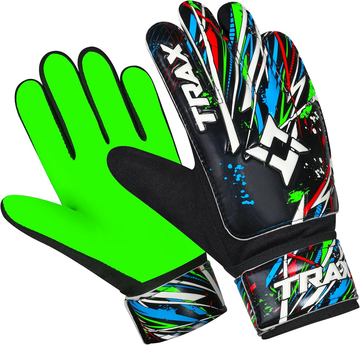 Skiennix Soccer Goalie Gloves - Youth & Adult Football Goalkeeper Gloves with 4mm Anti-Slip Latex Palm