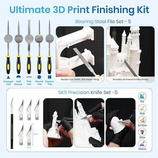 84Pcs 3D Printer Accessories, 3D Printer Tools Kit