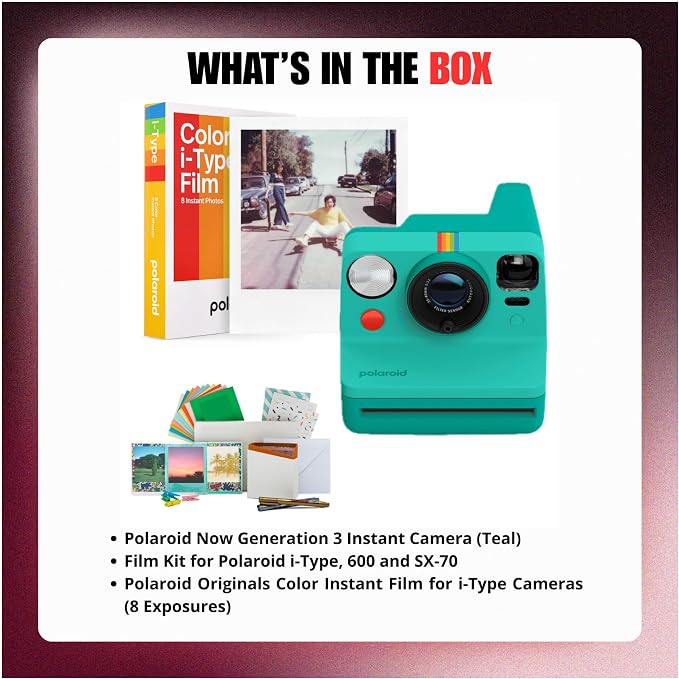 Polaroid Now Generation 3 Instant Camera