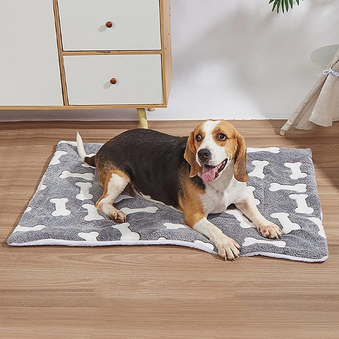 Dog Throw Blankets Warm Pet Cover Blankets, Couch Bed Furniture Protection Kitten Bed Blankets Cat Blankets Puppy Sleeping Mats for Small Medium Dogs Cats (100 * 70cm,Style 4)