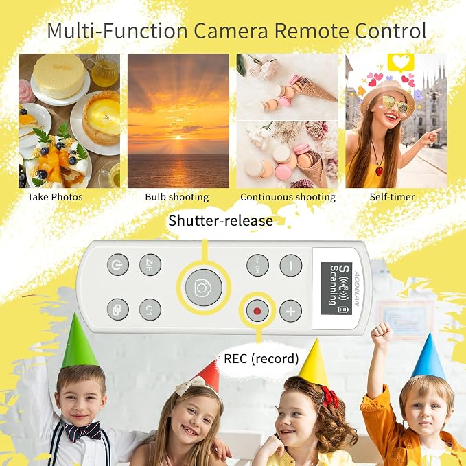 Remote Control for Sony Camera, USB-C Rechargeable Wireless Shutter Release