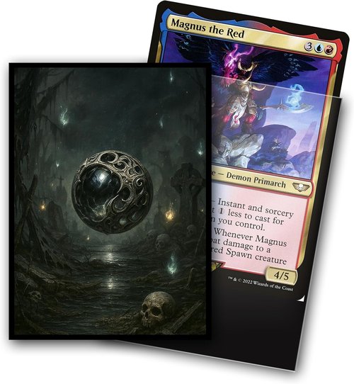 MTG Card Sleeves - Element Series | Ultra Clear Front & Matte Finish Back - 100 Count Standard Size for Magic The Gathering