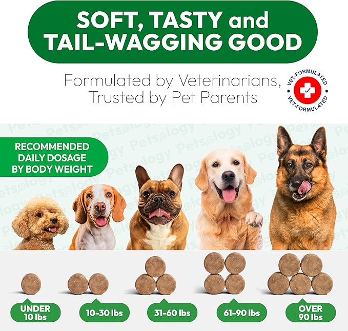 Dog Urine Neutralizer for Lawn - 170 Green Lawn Chews for Dogs - Pee Grass Burn Spot Saver Caused by Dog Urine with Probiotics & Digestive Enzymes - Advanced Gut Health Supplement, Rocks