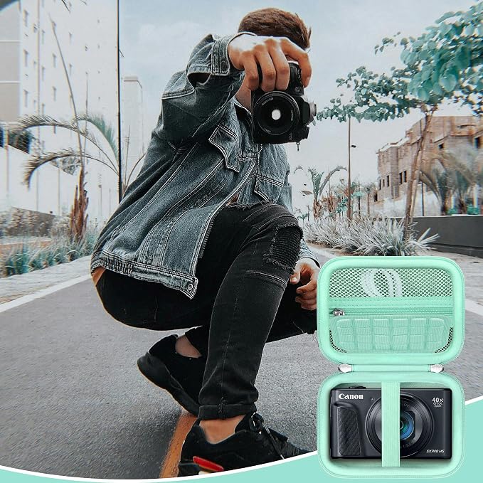 Hard Carrying Case for Canon PowerShot SX740 HS/ELPH 360 HS/ SX730 HS/ SX720