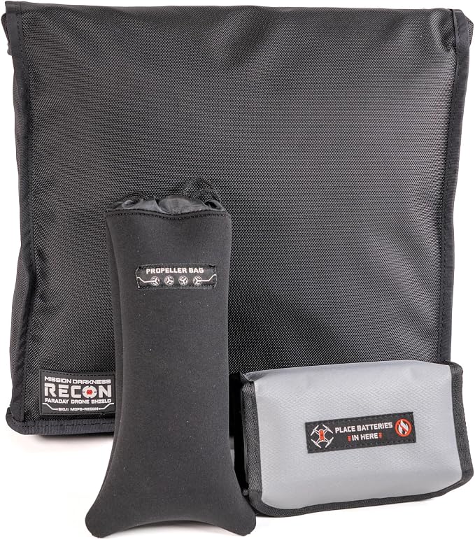 Mission Darkness Recon Faraday Drone Shield // Military-Grade RF Shielding