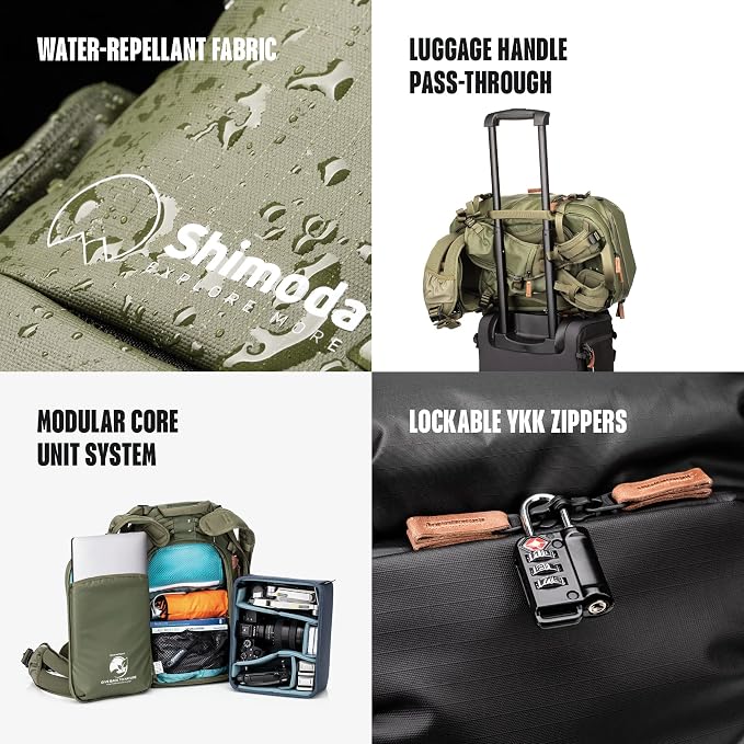 Shimoda Explore v2 25 Starter Kit, Compact Outdoor Photography Travel Backpack