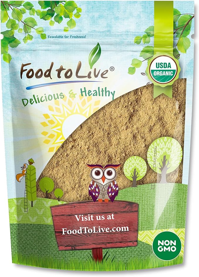 Food to Live Organic Triphala Powder, 8 Ounces – Natural Detox, Blend from Fruits Amalaki, Haritaki and Bibhitaki, Non-GMO, Perfect for Tea and Smoothies, Vegan, Kosher, Bulk