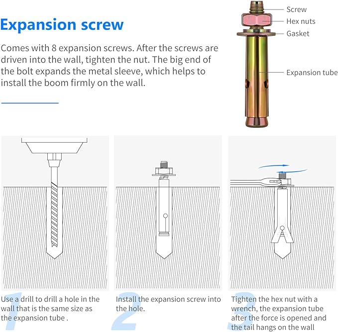 Neewer Wall Mounting Boom Arm