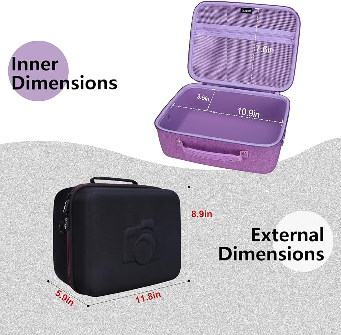 L LTGEM Medium Camera Case Compatible
